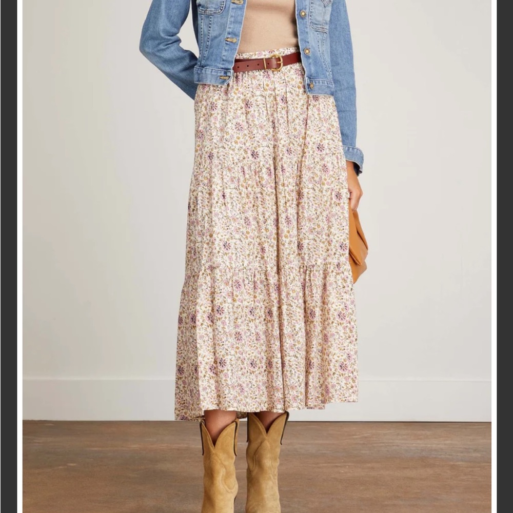 Xirena Angeline Skirt in Ivy Vines